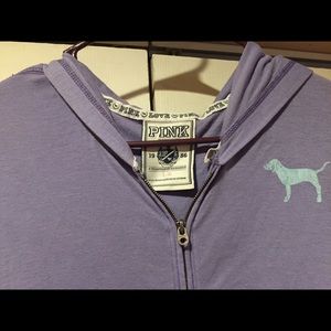 Pink hoodie large